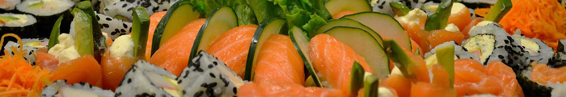 Eating Japanese Sushi at Tokyo Sushi restaurant in Herkimer, NY.